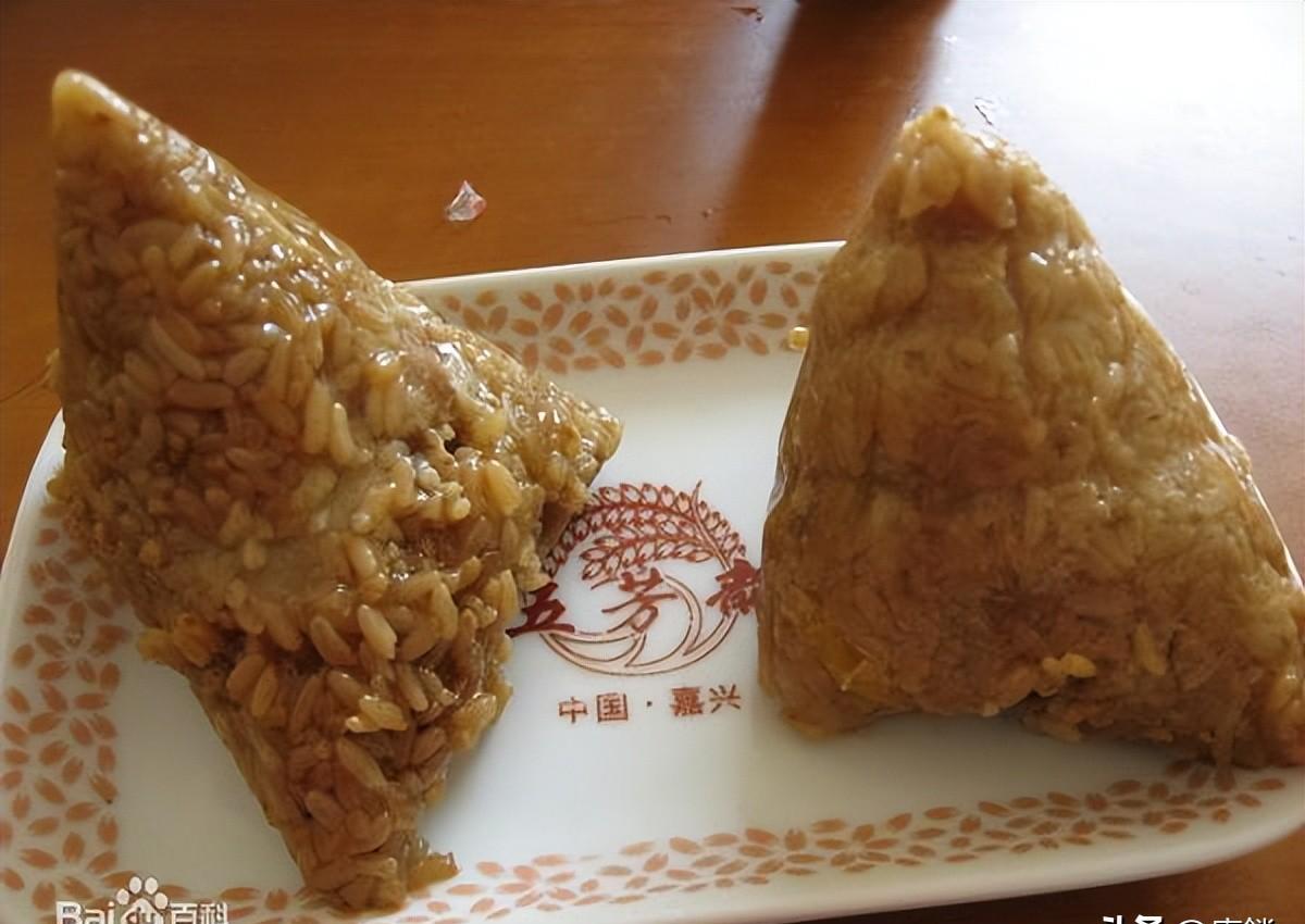 嘉兴粽子吃货美食视频,嘉兴美食肉粽特点