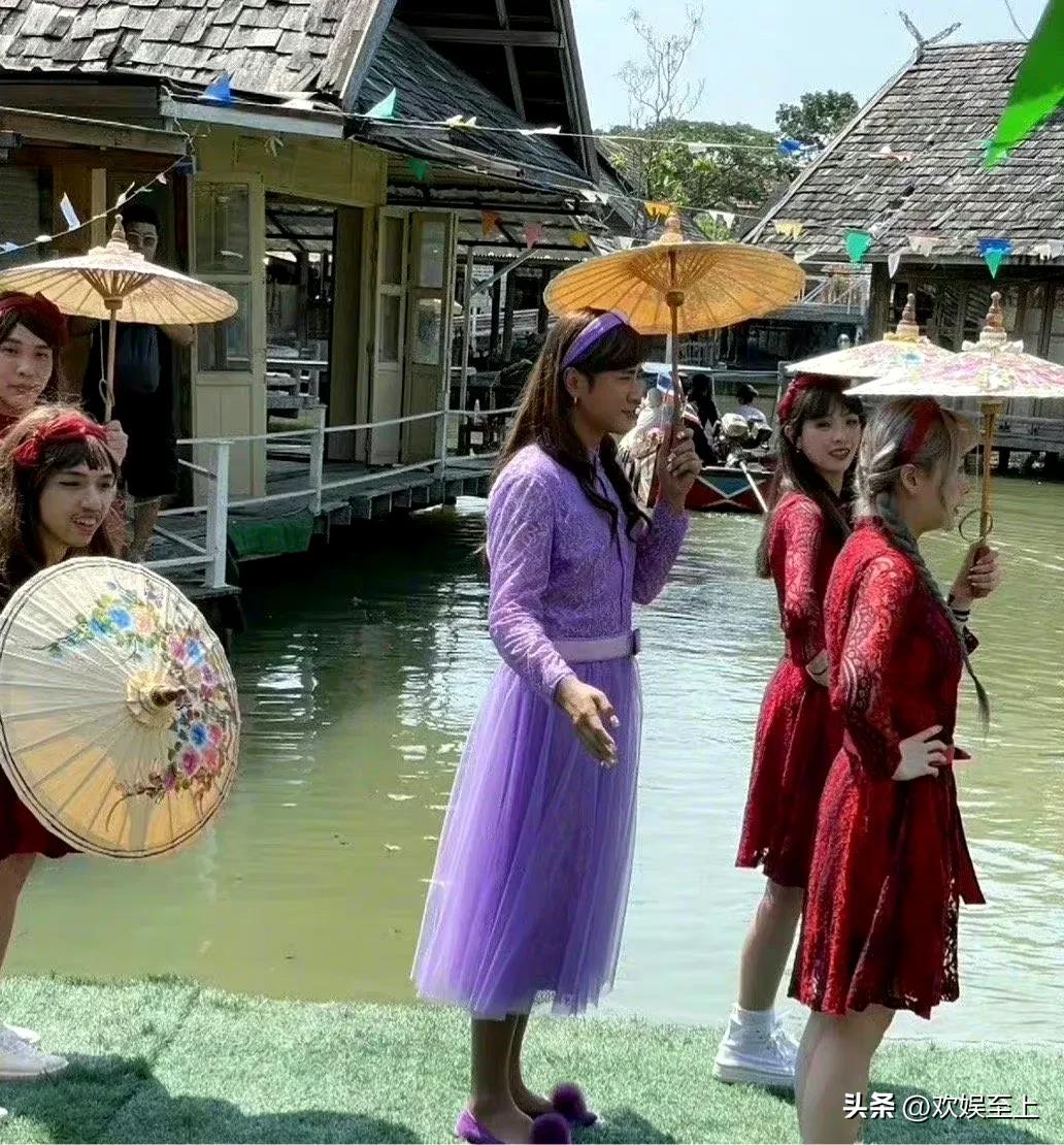 罗志祥扮女装教朱碧石跳舞,罗志祥穿女装再扮朱碧石