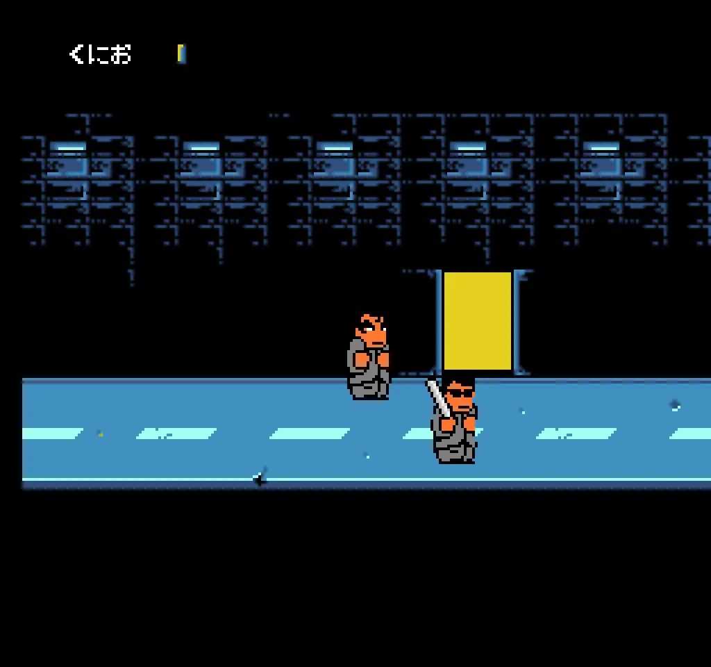 fc热血物语后面一个门进不去,fc热血物语故事背景