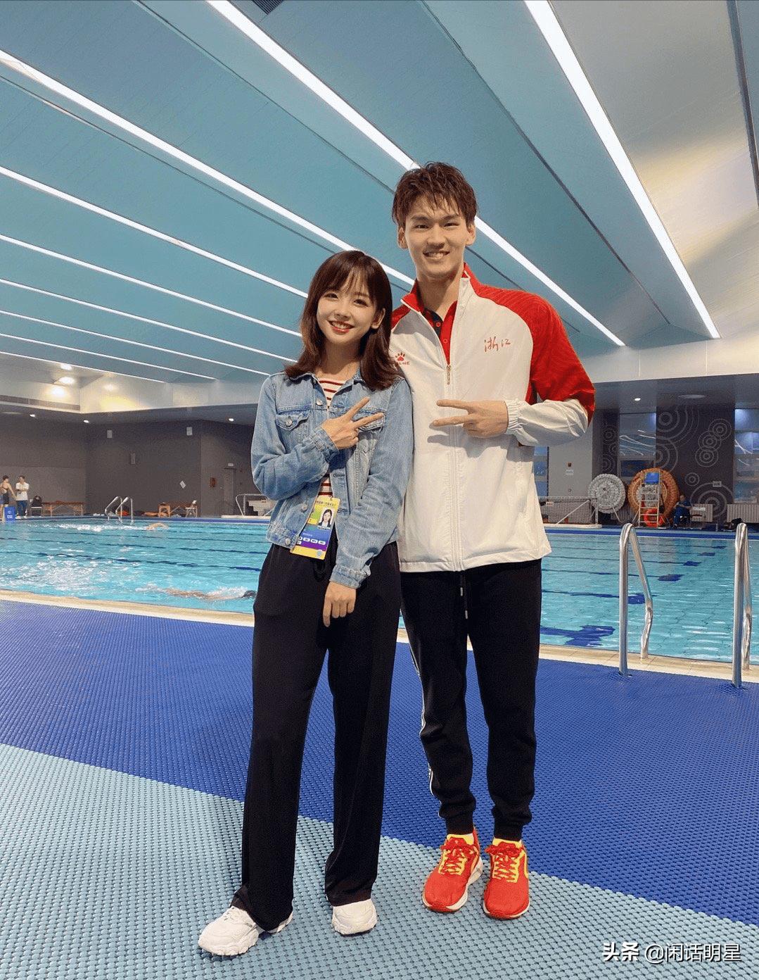 央视最美记者王冰冰走红,央视最美记者王冰冰成都录节目