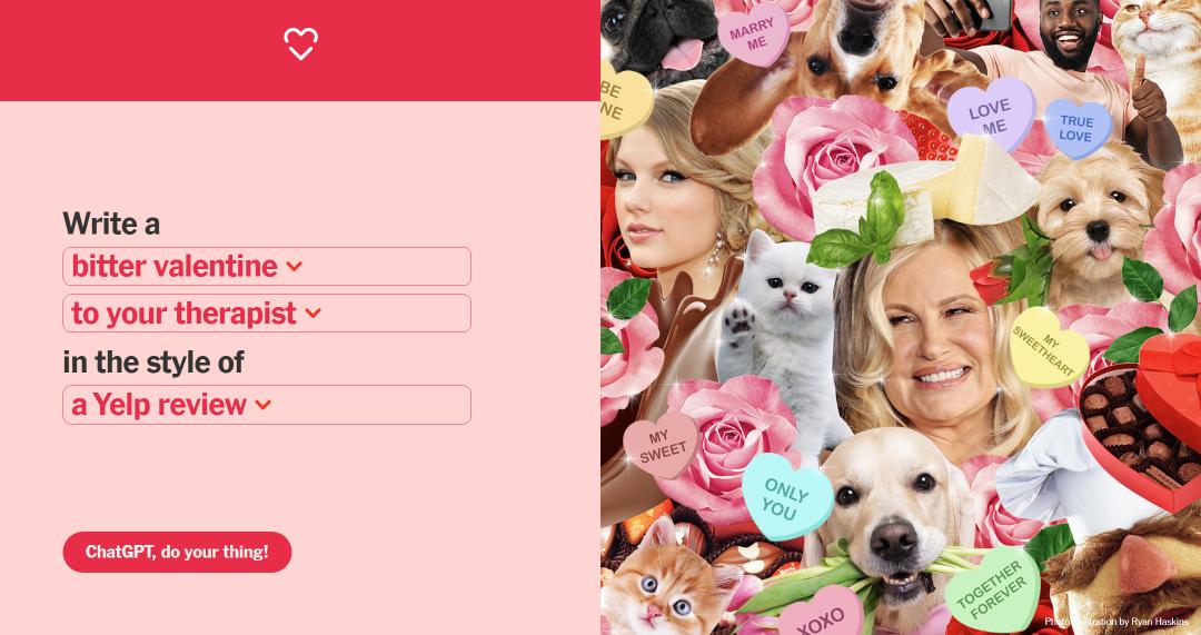 什么？我收到的情人节表白是GhatGPT写的？这年头情书都造假了！