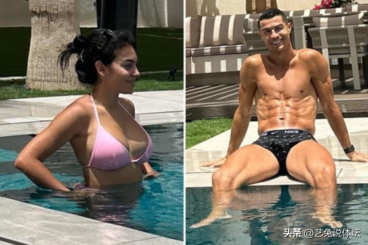 乔治娜c罗首次曝光,c罗和乔治娜球场上搂肩