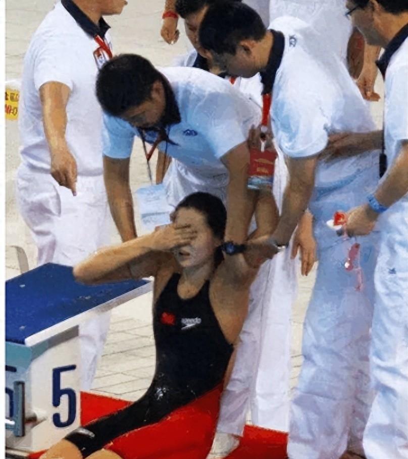 女运动员哽咽,女运动员比赛哭了