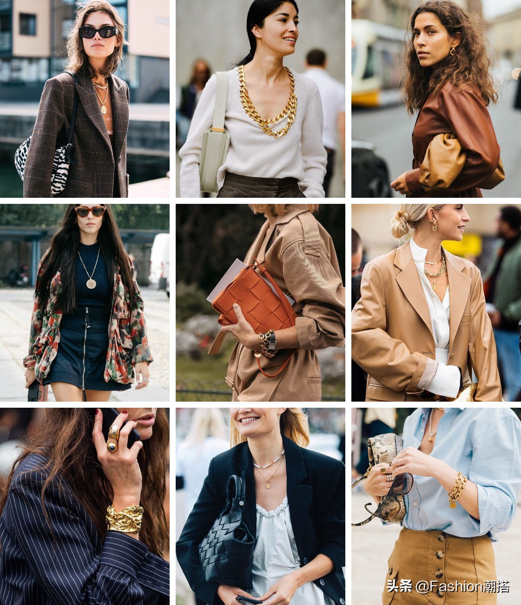 公认最好看的小众配饰搭配,5件饰品让你的搭配走向时尚