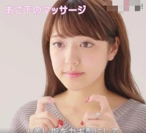 想要石原里美同款下巴,双下巴怎么变小,轻松七步和它说分手