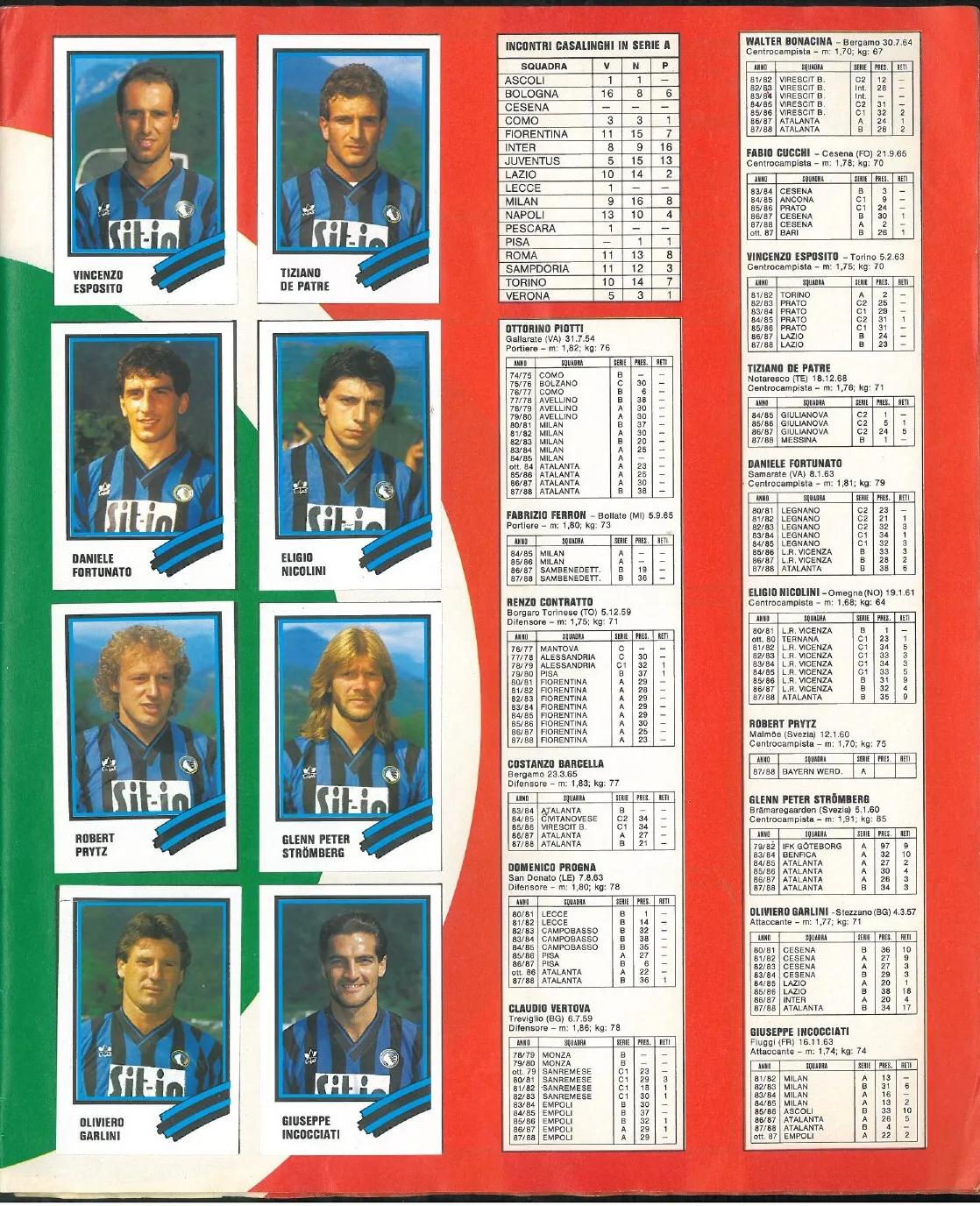 「忆意甲」一本意大利足球画册带你回顾1988/89赛季意甲联赛