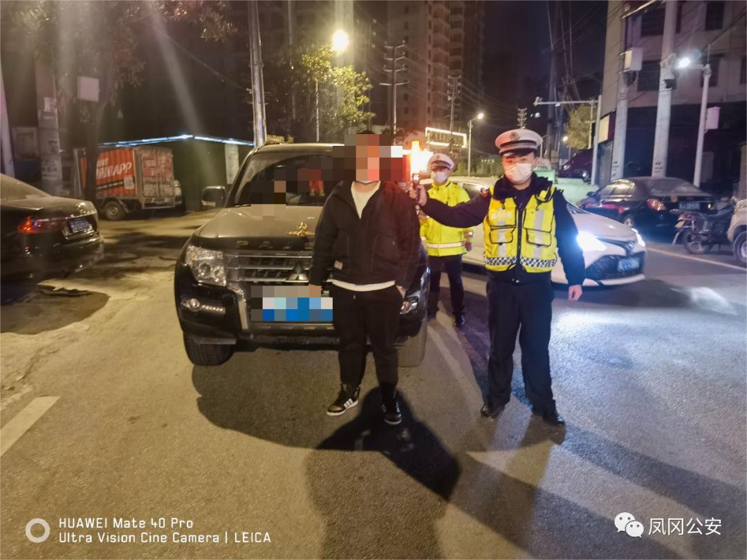 心存侥幸深夜醉驾被查获,遇查处下车逃跑男子涉嫌醉驾被查