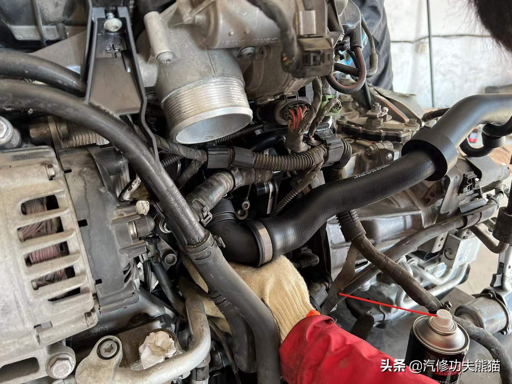 北京维修途观烧机油,途观9万公里严重烧机油原因