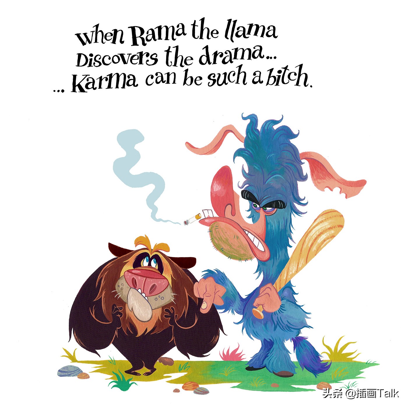 南非插画师,南非插画师作品