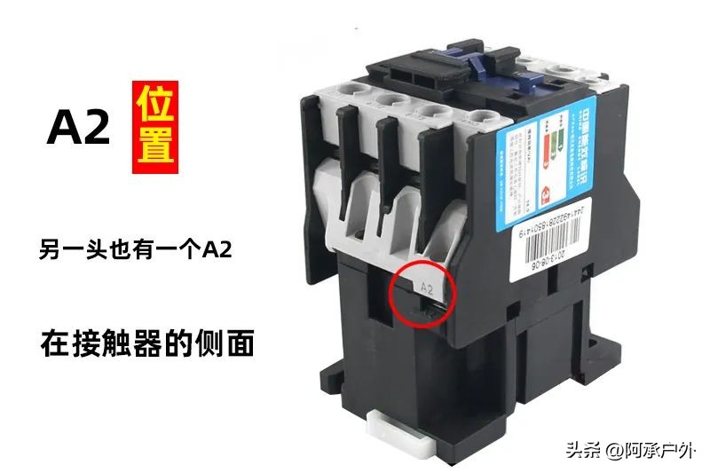 交流接触器接线方法工作原理,接触器控制交流接触器的接线方法