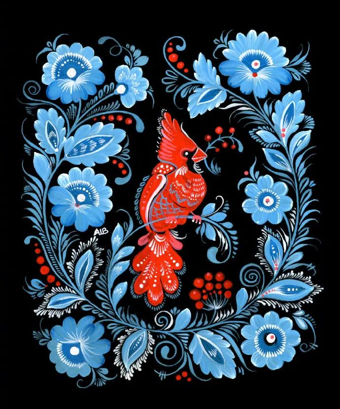 大神级水彩作品看完肯定不后悔,40张笔触狂放的水彩