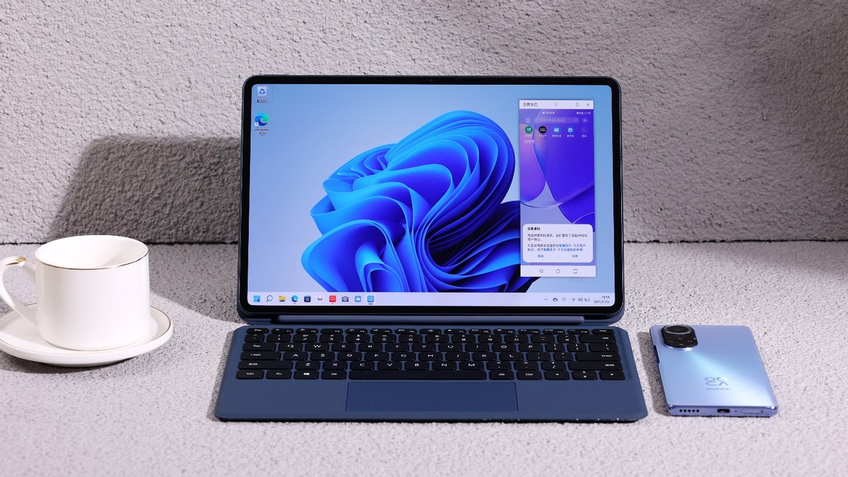 华为平板电脑二合一matebooki5,华为二合一轻薄办公本