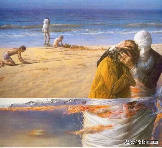 纳兰霍超现实素描,爱德华多纳兰霍的作画风格