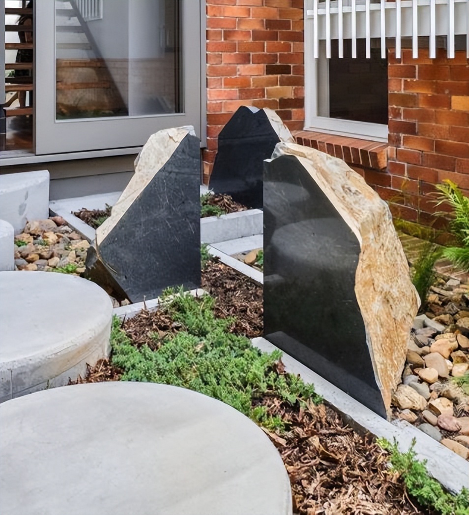 18平方花园庭院设计,花园混凝土亭子设计效果图