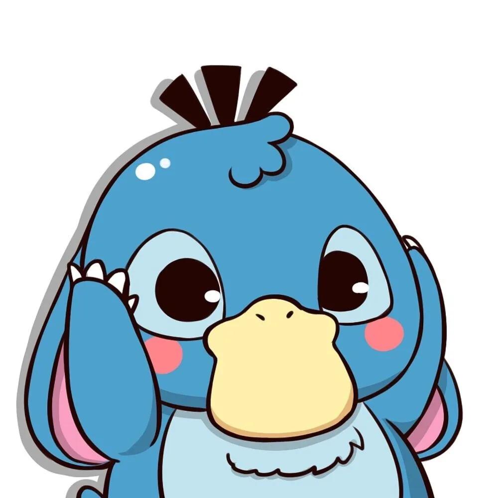 可达鸭头像超清官方,可达鸭的头像