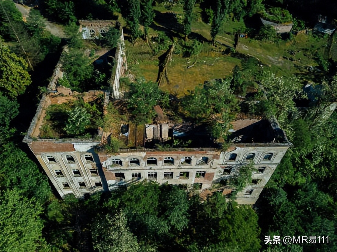 荒废的美国警车,荒芜的美