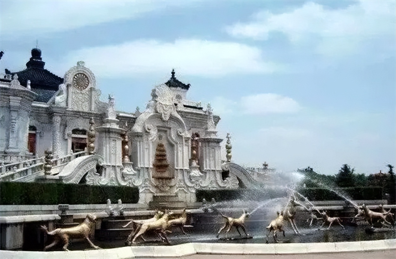 英国拍卖圆明园图片,圆明园烧毁前照片在英国拍卖