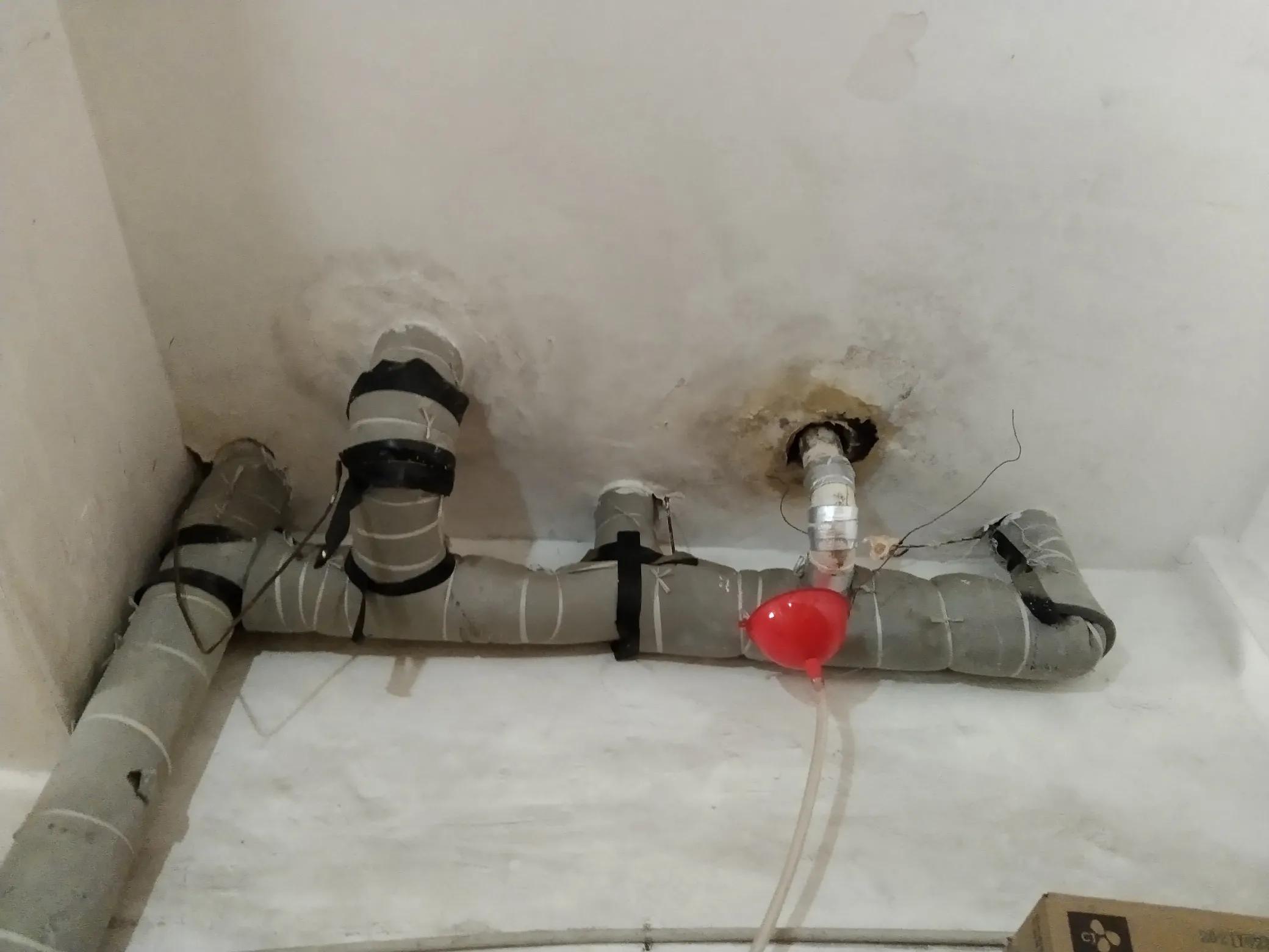 卫生间楼上下水管道漏水修补方法,楼上卫生间下水管漏水该怎么修补