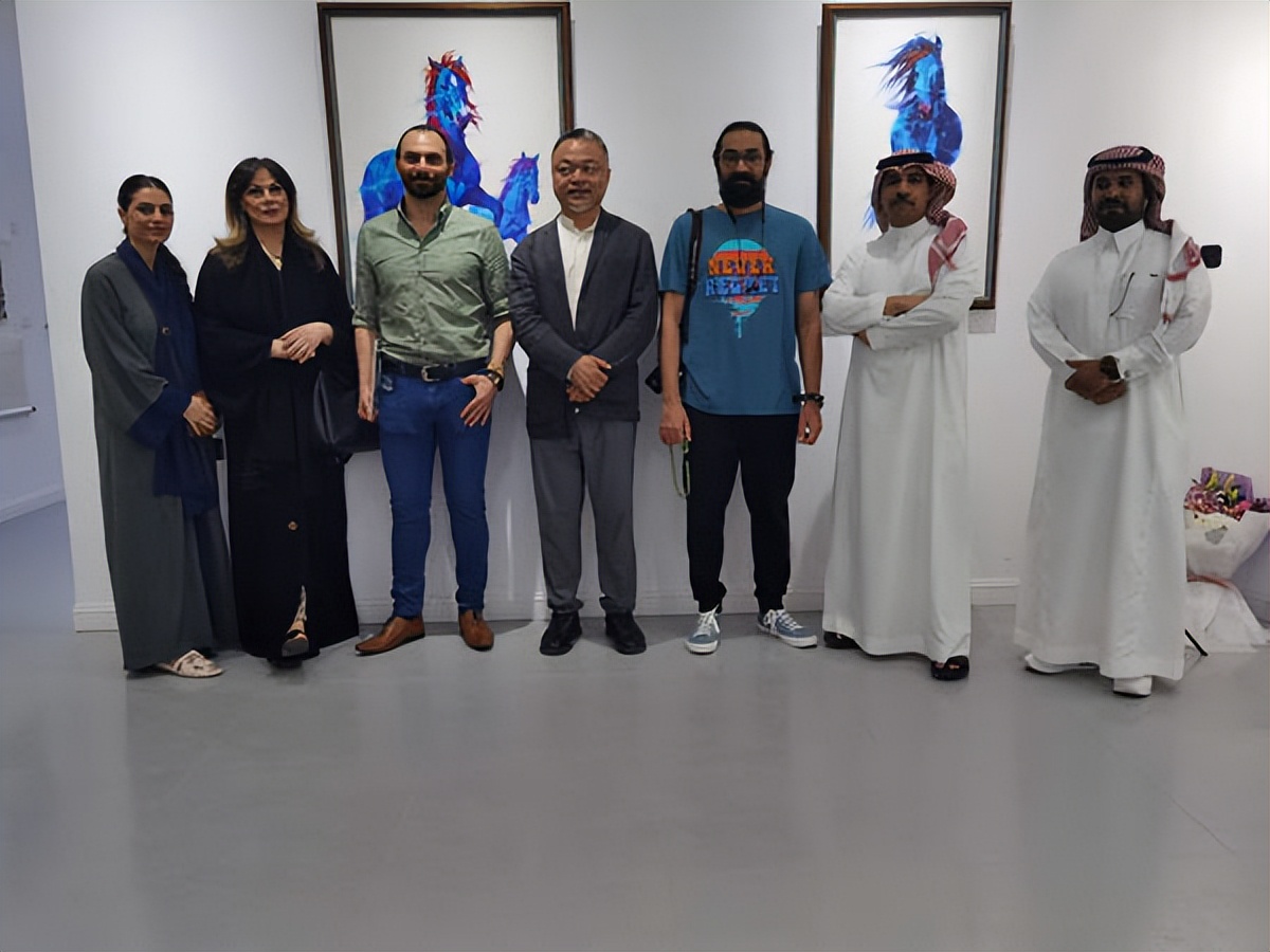 中沙当代艺术邀请展在沙特首都利雅得举办