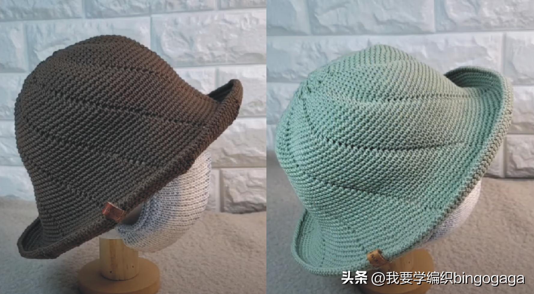 大帽檐空顶遮阳帽教程,遮阳帽简单画法