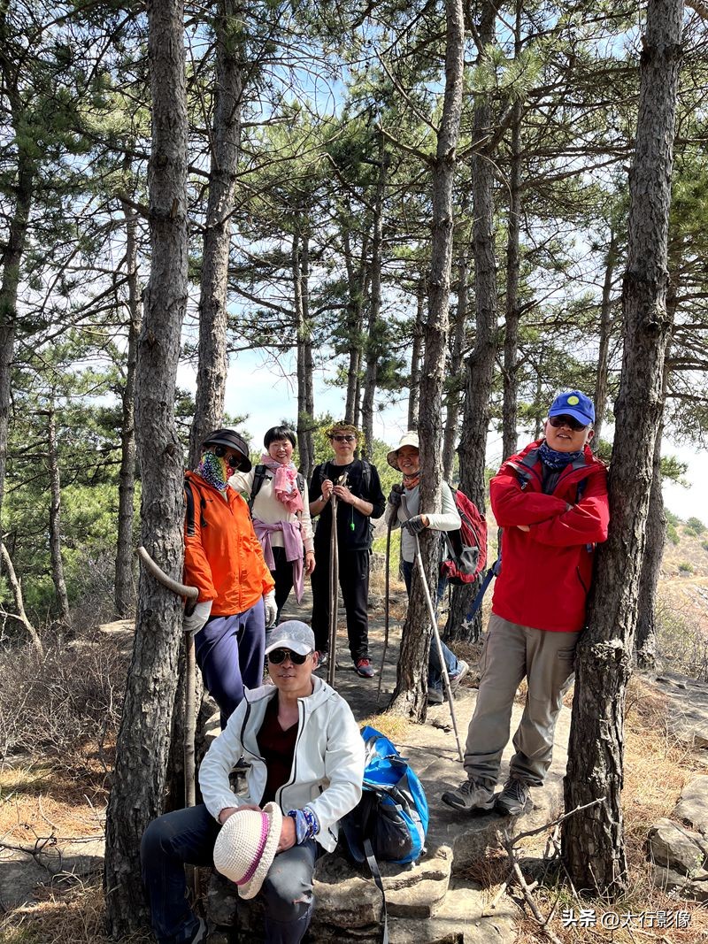 山西太行山大峡谷风景区拍照打卡,南岭太行山