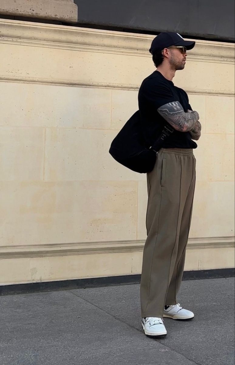 什么样的男生穿高腰裤好看,高腰裤怎么搭配最好看男