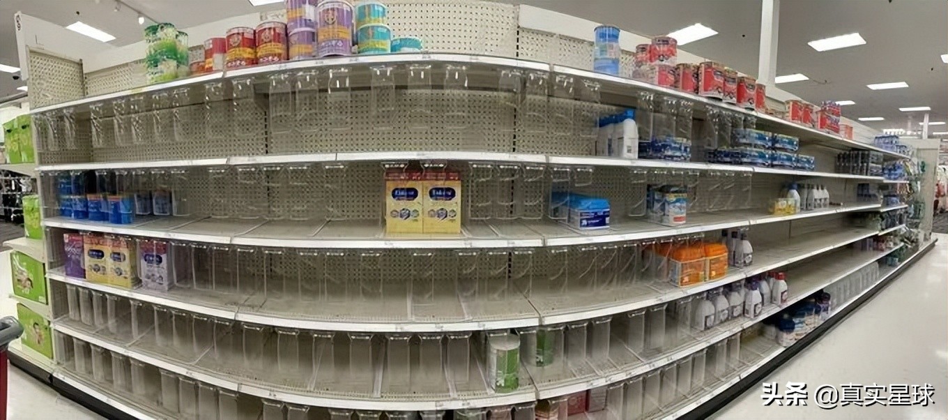 美国婴儿奶粉出现严重短缺受益,美国奶粉短缺原因