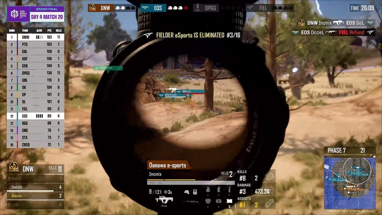 PWS决赛：DNW五场三鸡逆转夺冠！Pio40杀获击杀王助GEN第五