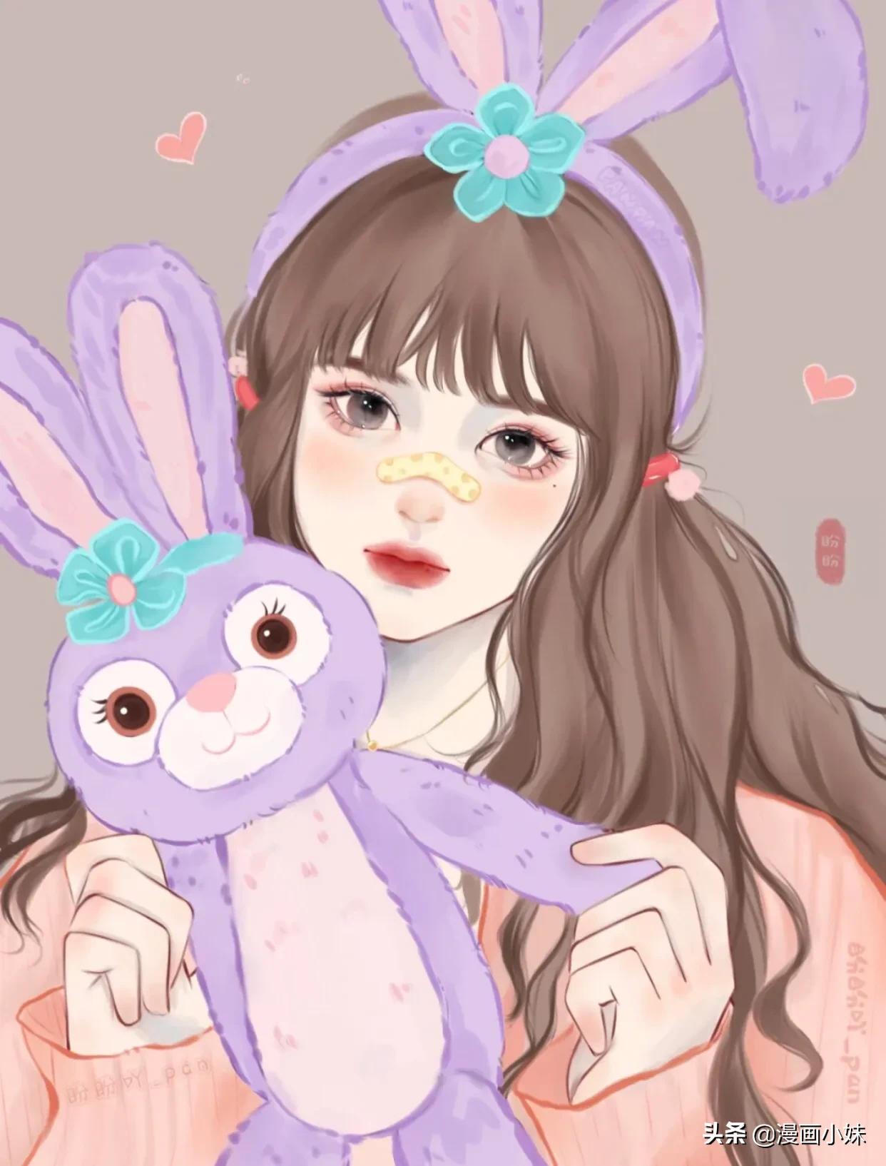 blackpink闺蜜头像2人一人一张,动漫头像女生2021最火闺蜜头像