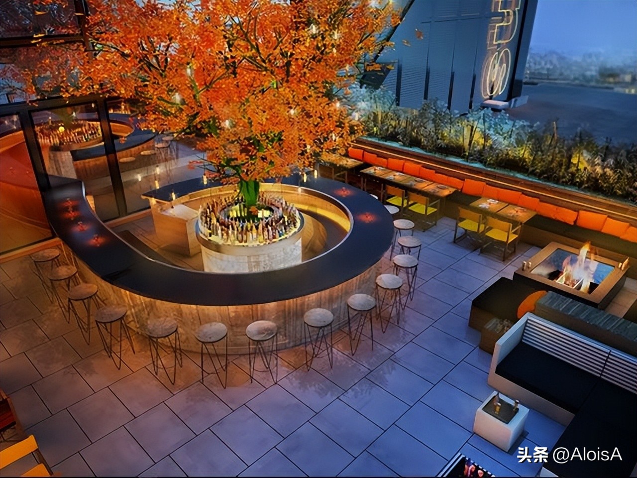 餐厅屋顶设计效果图大全,今天分享10款现代简约餐厅设计