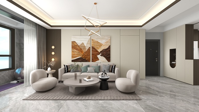 大王椰板材纯白配深灰,大王椰板材经典花色