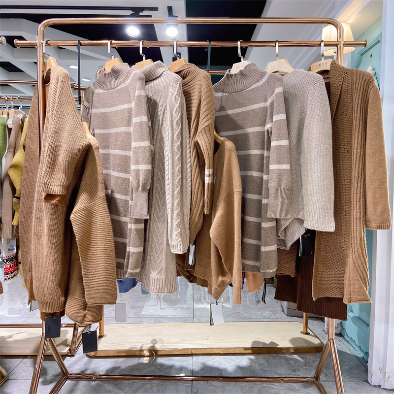 「MOKA羊绒毛衣」2021秋冬品牌折扣女装直播实体店拿货尾