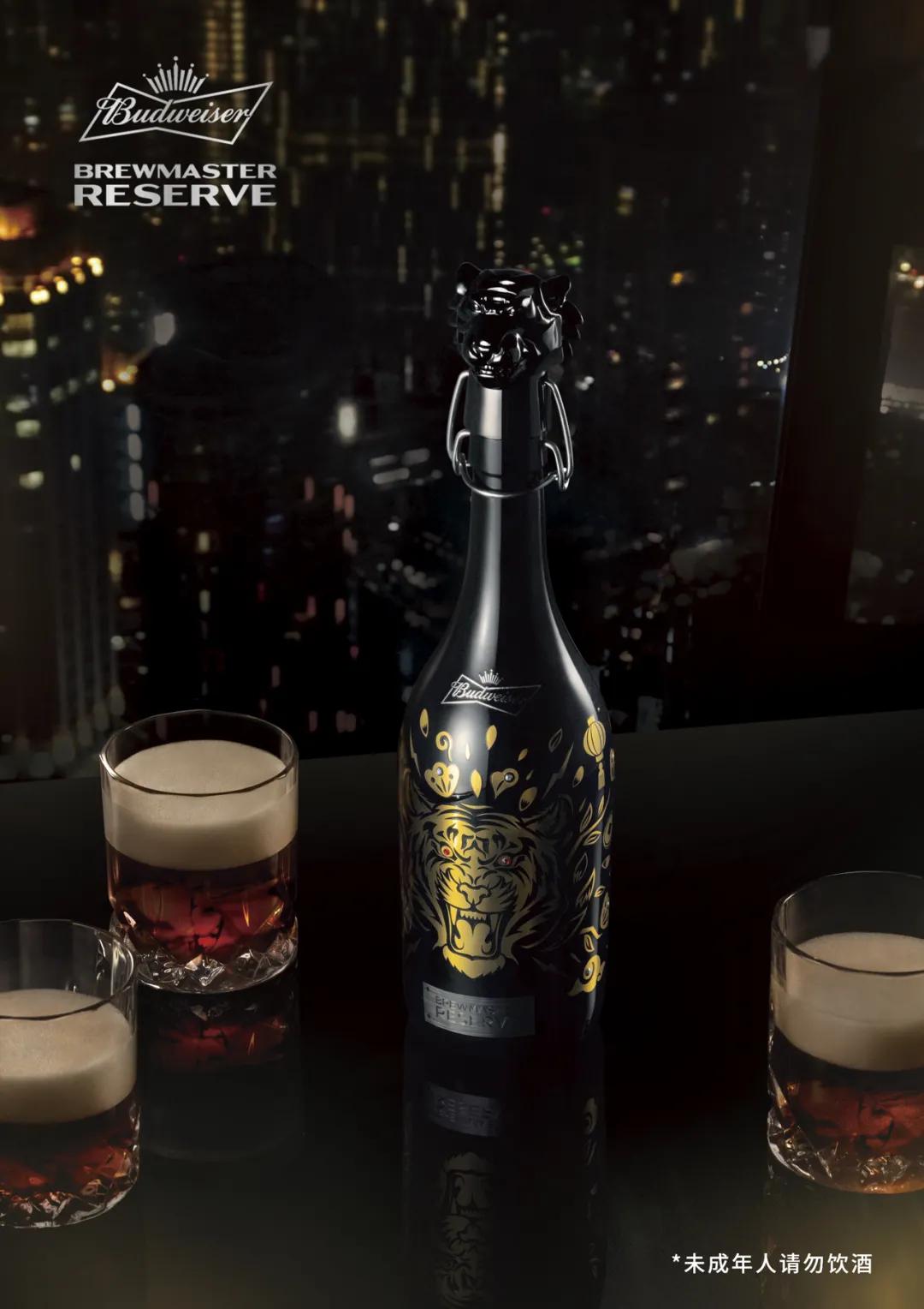 百威虎年珍藏纪念版,百威铝瓶虎年限定