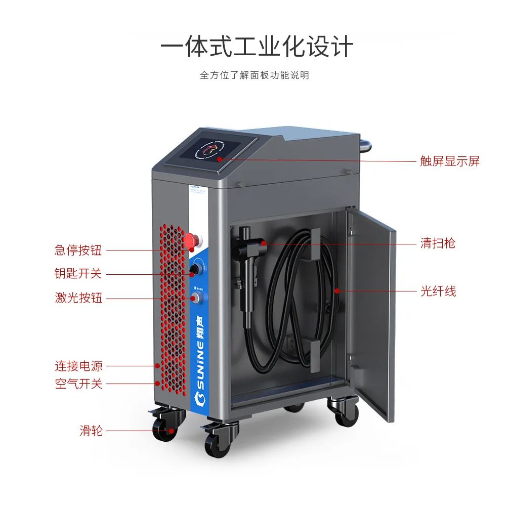 手持脉冲激光清洗机好处,手持激光清洗机给您好的建议