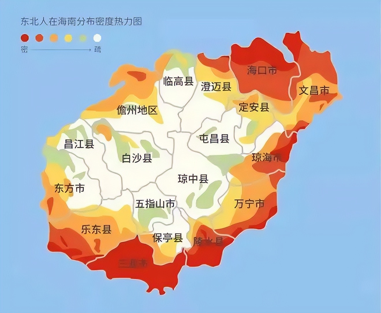 海南三亚附近的城市,为什么说三亚是东北省会