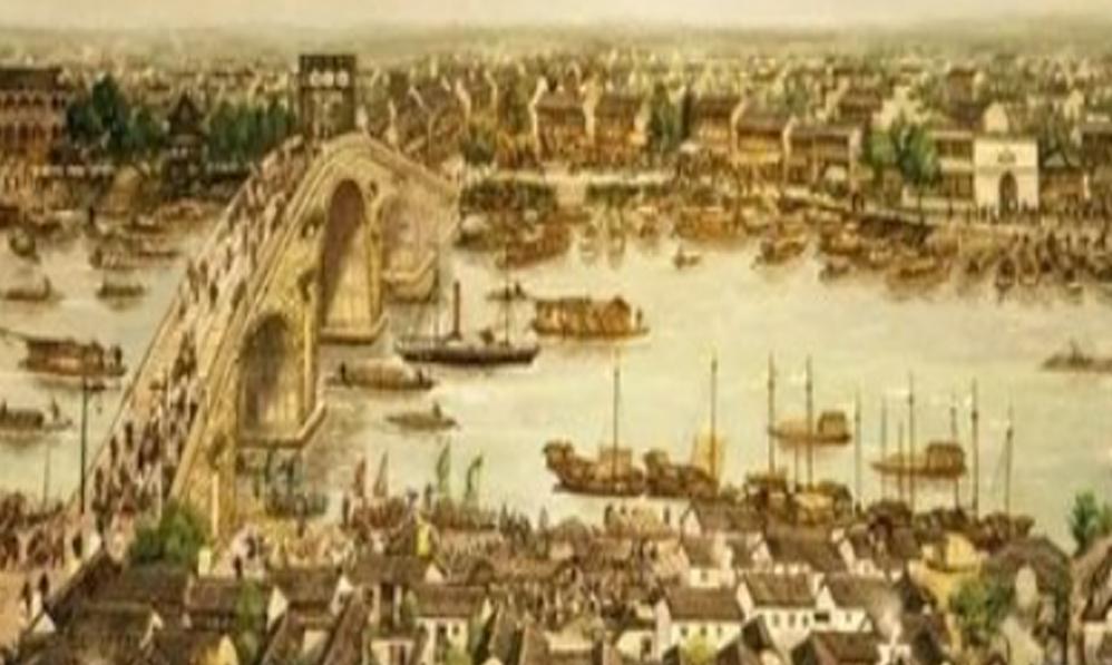 欣赏举世闻名的京杭大运河,京杭大运河千年运河