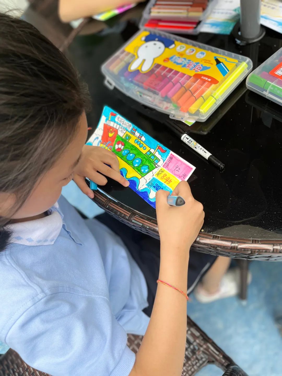 南京市海英小学：探海之旅已经开始啦，拿着船票一起冲呀