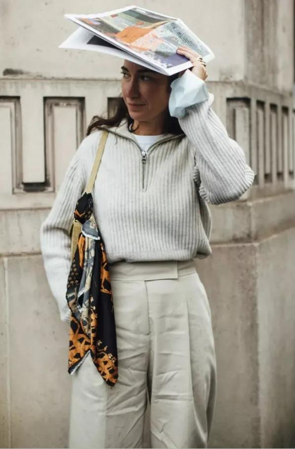 2018年最时髦的毛衣款式,2019年流行穿什么款式的毛衣