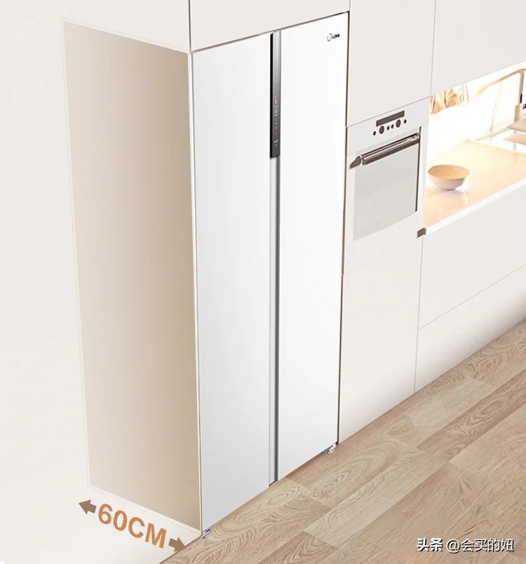 零缝隙嵌入式冰箱厚度,全嵌入式冰箱尺寸一览表图解
