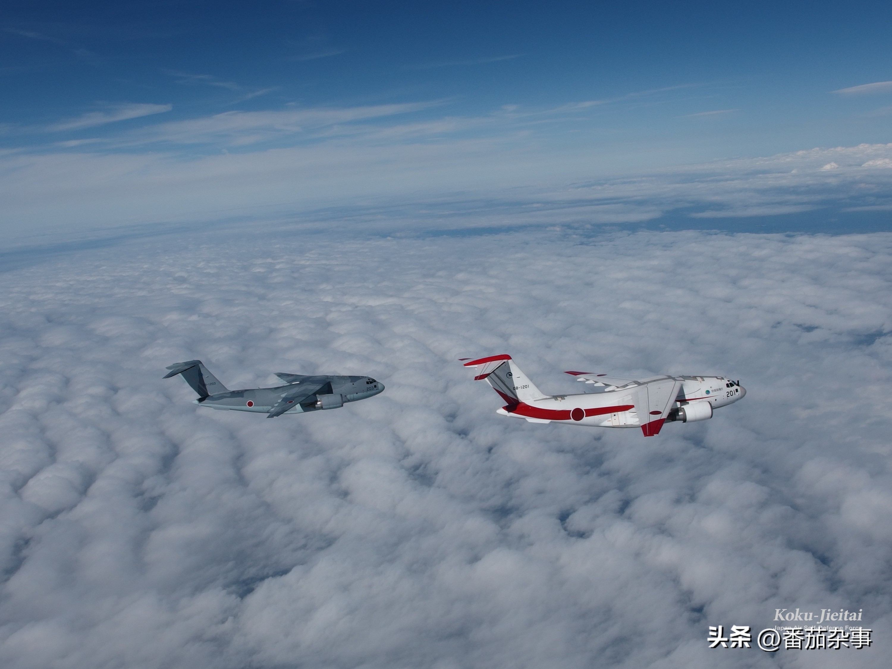 空中自卫队的C-2运输机