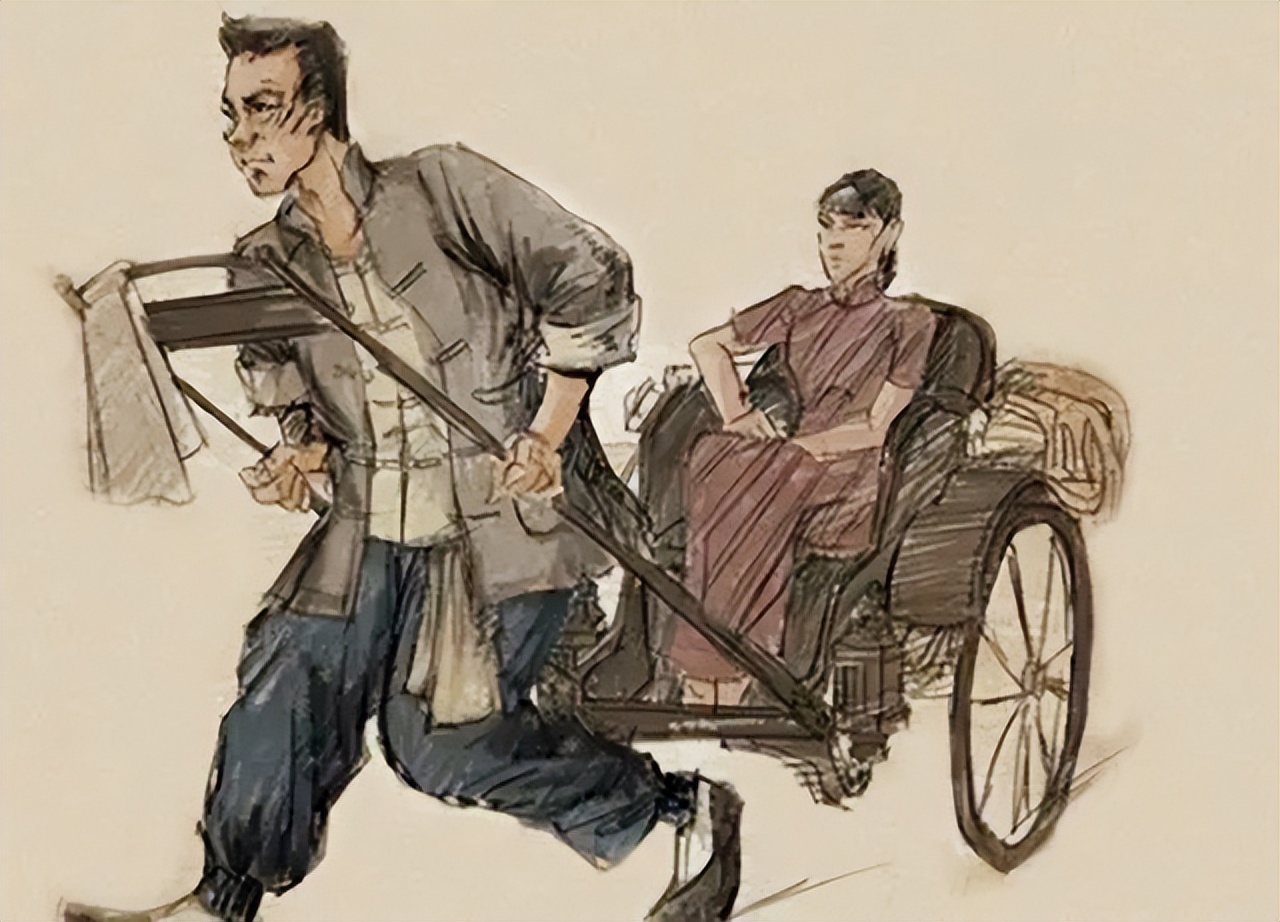 老舍笔下的骆驼祥子进行分析对比,老舍在骆驼祥子中描写的京味儿