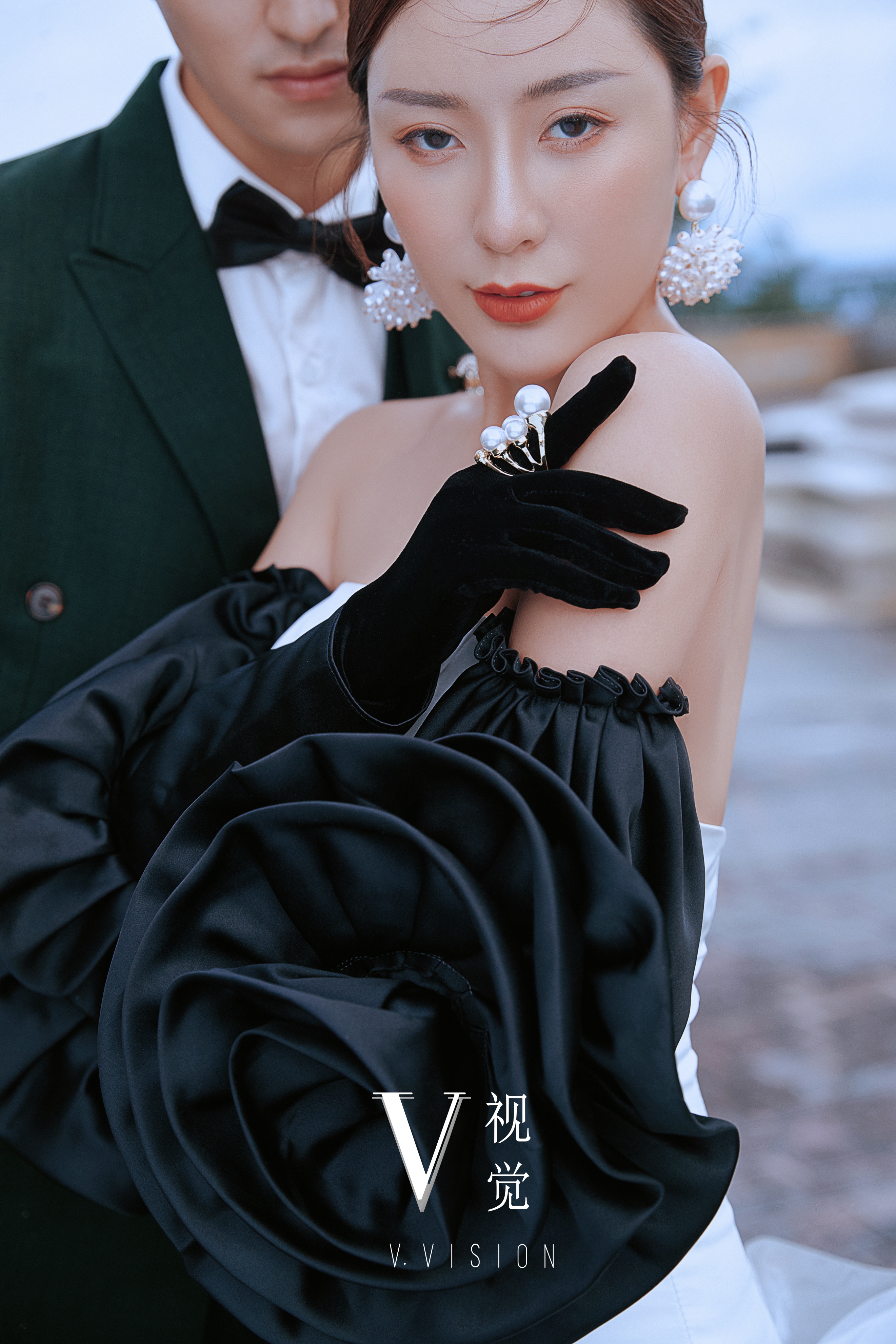 电影风格的婚纱照怎么拍,被闺蜜赞爆的法式优雅婚纱照