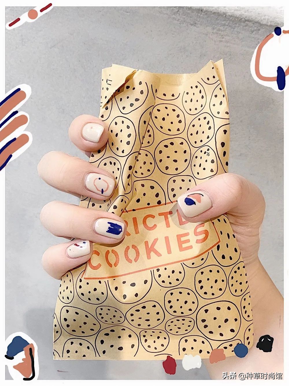 秋冬超显白高级感美甲,春日美甲图片最新款百搭