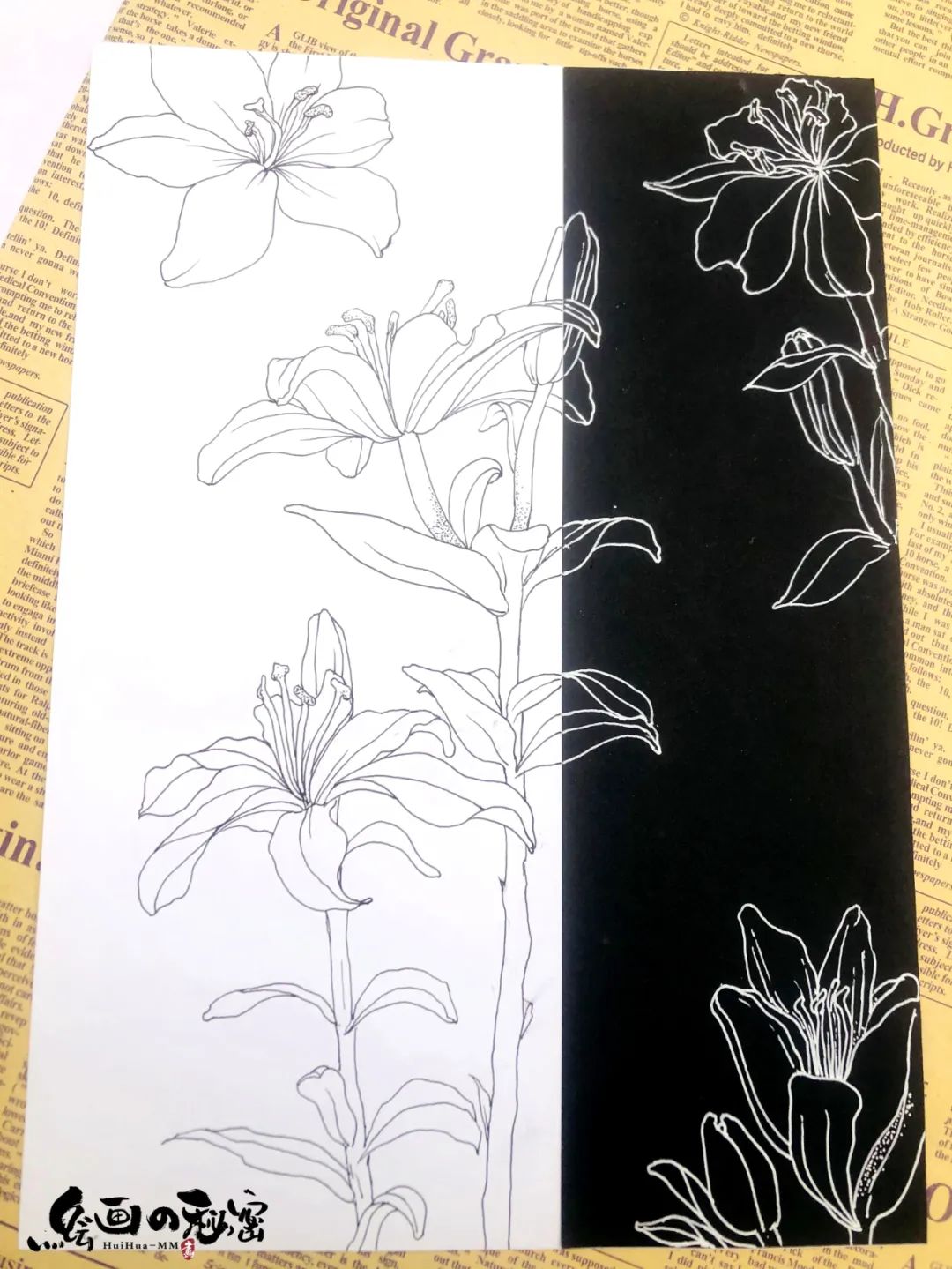 百合花折纸,百合花养殖方法