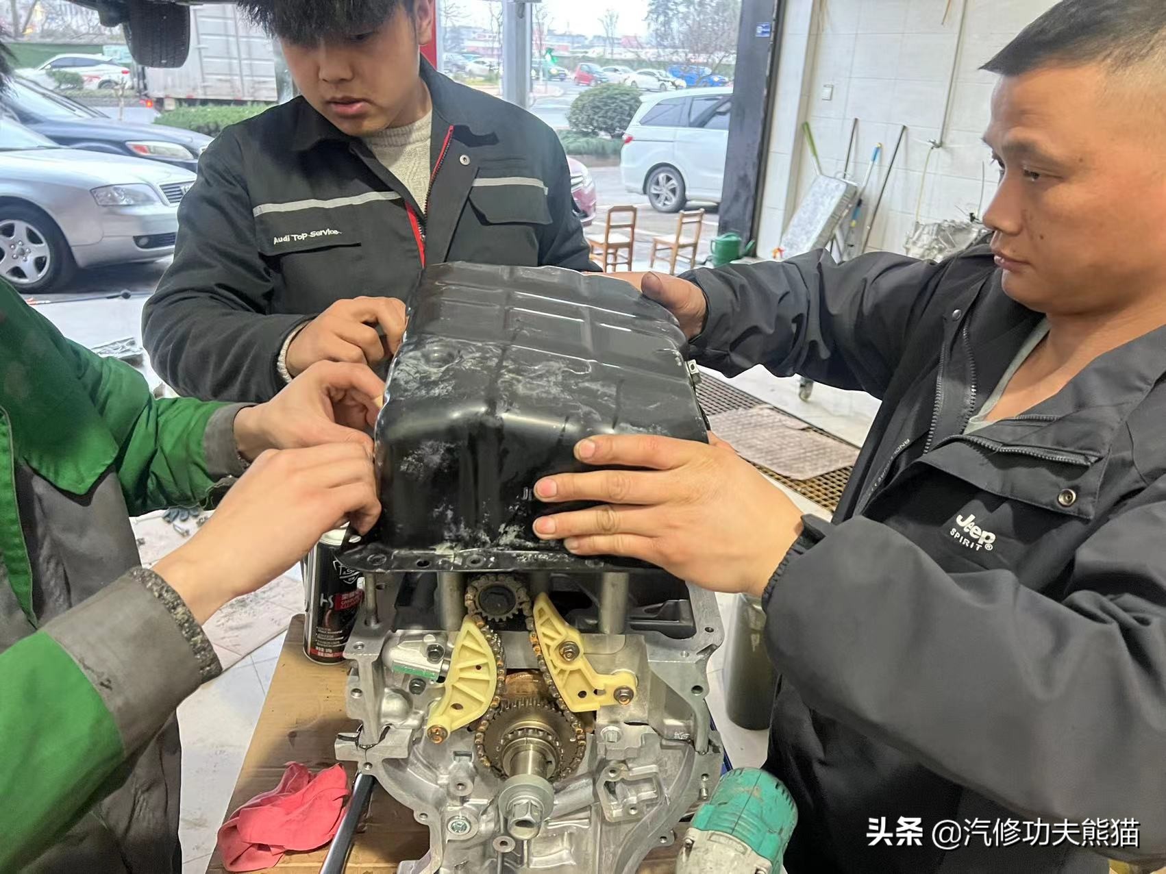 全新胜达大修,现代全新胜达9万公里烧机油