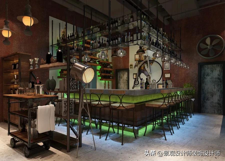 静吧酒吧装修,酒吧俱乐部设计效果图