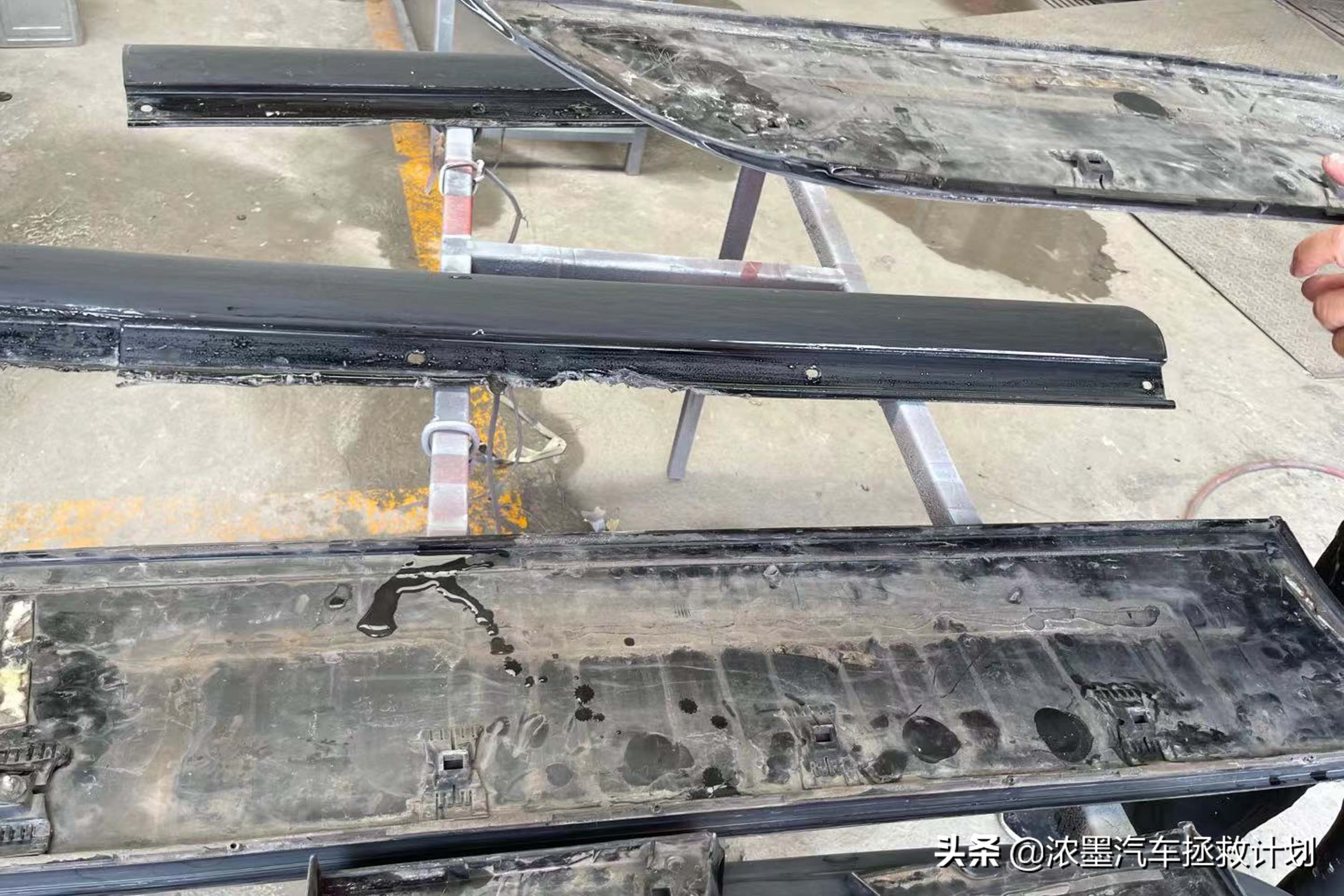 05款雷克萨斯ls430翻新修复,雷克萨斯ls430深度翻新解析