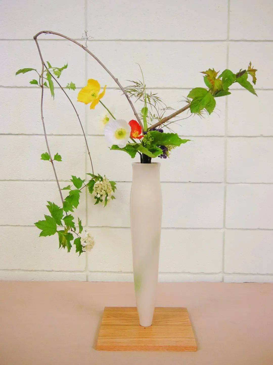 日式插花小原流花道,日式插花的13个基本技巧