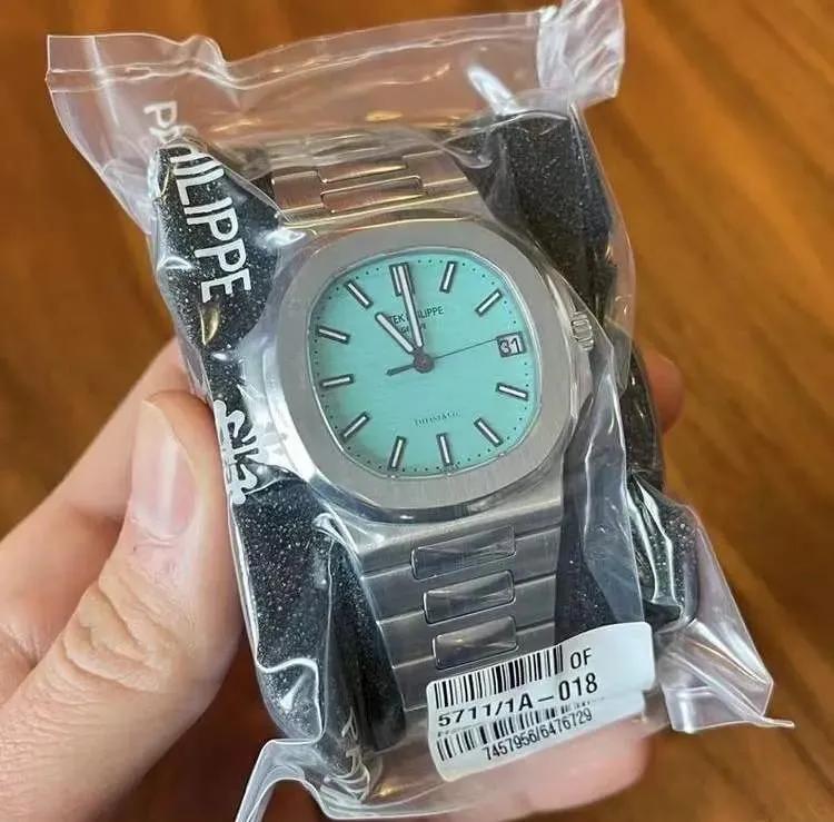 百达翡丽5711蒂芙尼蓝多少钱,百达翡丽鹦鹉螺5711蒂芙尼蓝jf厂