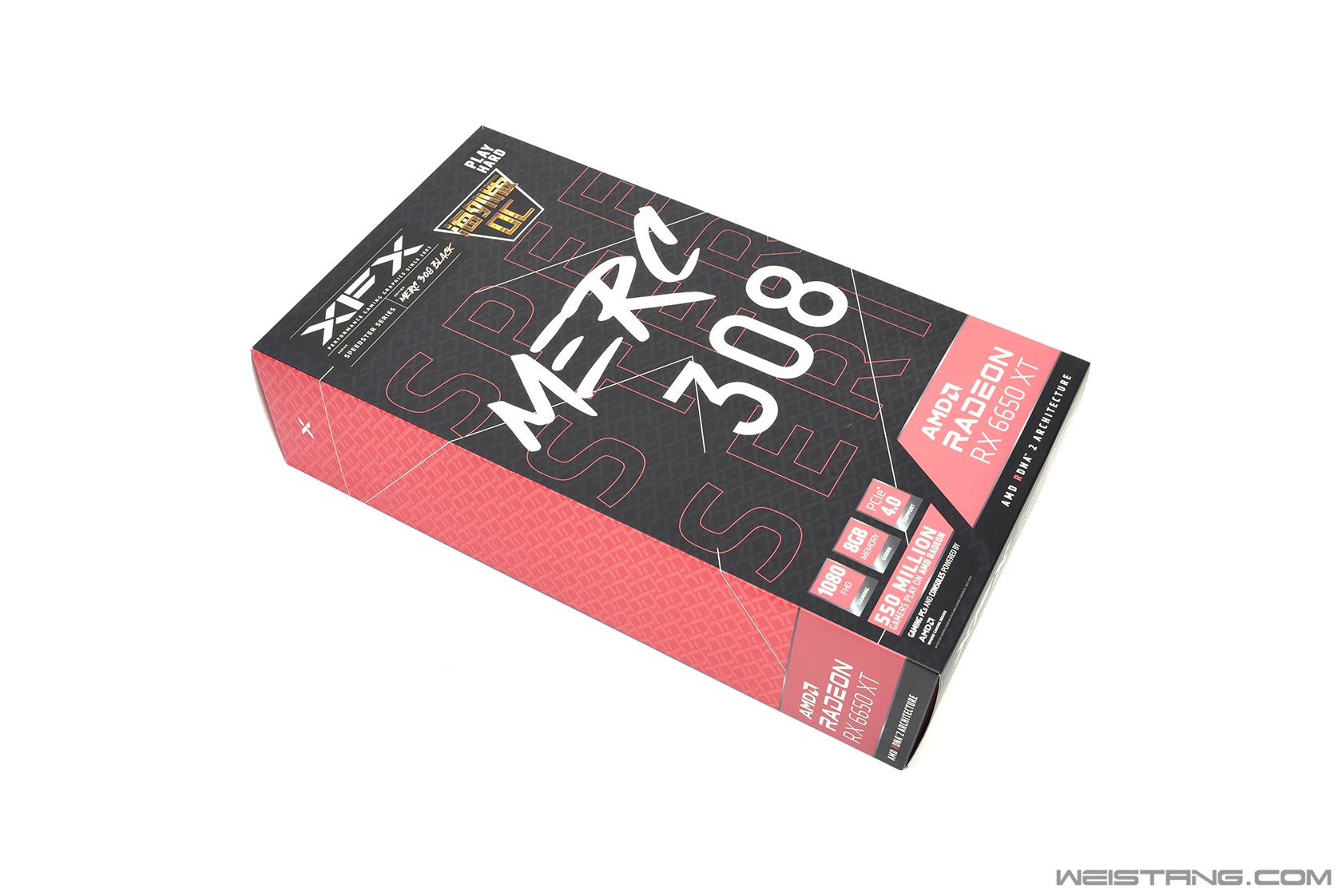 讯景6750xt海外版oc开箱,讯景6750xt显卡评测